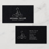 Chiropraktor, Beruflicher Massagetherapeut Visitenkarte (Vorne/Hinten)