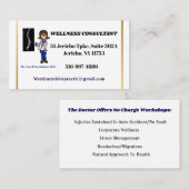 Chiropraktor Business Card - Maßgeschneidert Visitenkarte (Vorne/Hinten)