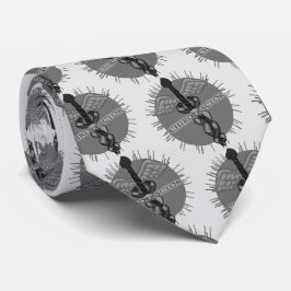 Chiropraktor Caduceus Krawatte