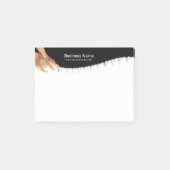 Chiropraktor-Chiropraktik-Dorn u. heilende Hände Post-it Klebezettel (Vorderseite)