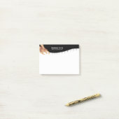 Chiropraktor-Chiropraktik-Dorn u. heilende Hände Post-it Klebezettel (Auf Schreibtisch)