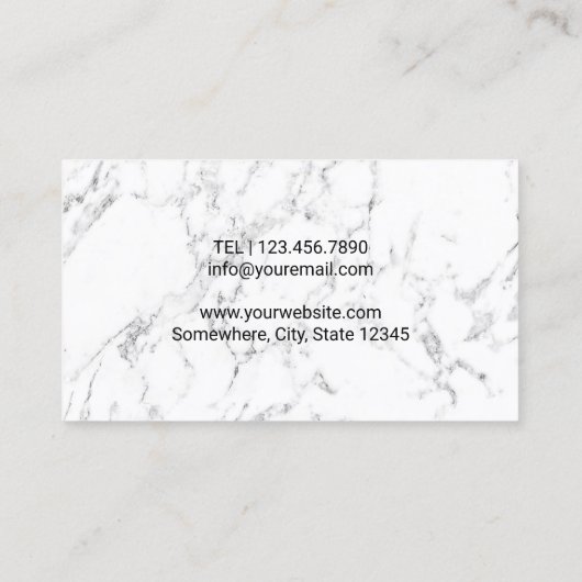 Chiropraktor Chiropraktische Wirbelsäulentherapie Visitenkarte (Rückseite)