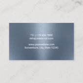 Chiropraktor Chiropraktische Wirbelsäulentherapie Visitenkarte (Rückseite)