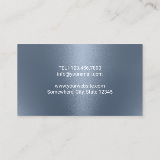 Chiropraktor Chiropraktische Wirbelsäulentherapie Visitenkarte (Rückseite)