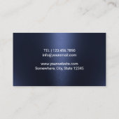 Chiropraktor Chiropraktische Wirbelsäulentherapie Visitenkarte (Rückseite)