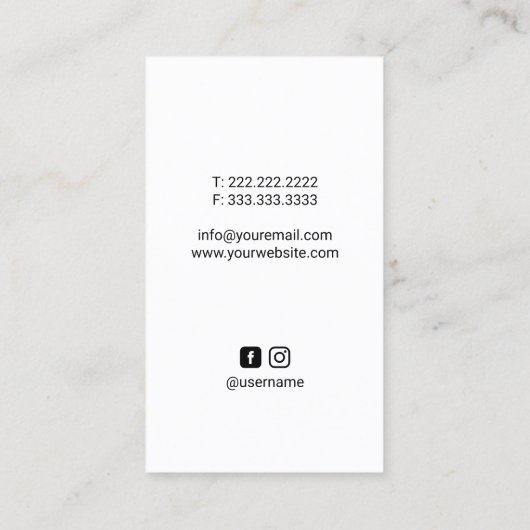 Chiropraktor Elegant Anatomie Schlicht Chiroprakti Visitenkarte (Rückseite)