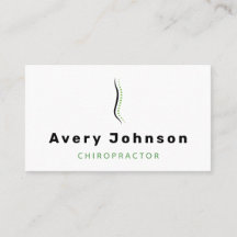 Chiropraktor Elegante Klassische Klassische Spine