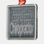 Chiropraktor Extraordinaire Ornament Aus Metall (Links)