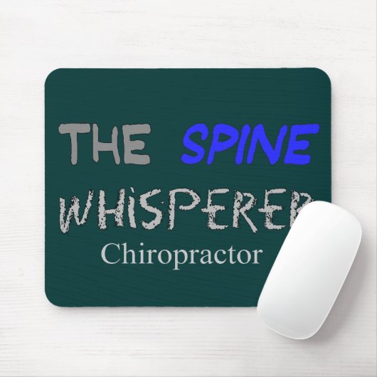 Chiropraktor-Geschenke "der DornWhisperer " Mousepad (Mit Mouse)
