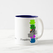 Chiropraktor-Geschenke Zweifarbige Tasse (VorderseiteRechts)