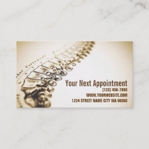 Chiropraktor Health Applets Card Terminkarte