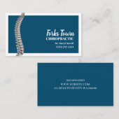 Chiropraktor Health Doctor Therapist Visitenkarte (Vorne/Hinten)