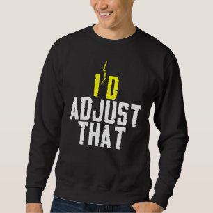 Chiropraktor-ID passt diese Rückenmuskelkrebserkra Sweatshirt