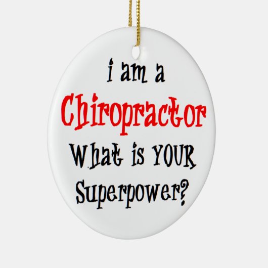 Chiropraktor Keramikornament (Rechts)