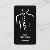 Chiropraktor Manueller Therapeut Visitenkarte (Vorderseite)
