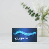 Chiropraktor Massage Therapeut Wirbelsäule Adjust  Visitenkarte (Stehend Vorderseite)