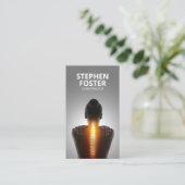 Chiropraktor Massage Therapeut Wirbelsäule Adjust  Visitenkarte (Stehend Vorderseite)