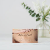 Chiropraktor | Massage Visitenkarte (Stehend Vorderseite)