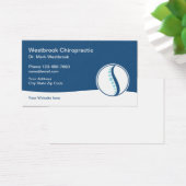 Chiropraktor Moderne Business-Visitenkarten (Schreibtisch)