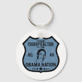Chiropraktor Obama Nation Schlüsselanhänger (Vorderseite)