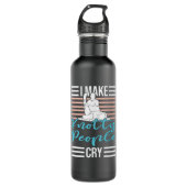 Chiropraktor Osteopath Edelstahlflasche (Vorderseite)