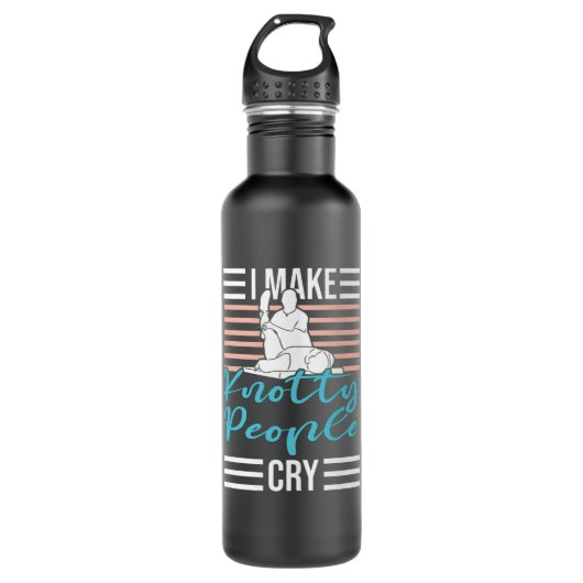 Chiropraktor Osteopath Edelstahlflasche (Vorderseite)