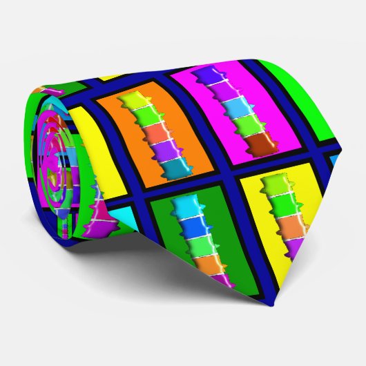 Chiropraktor Popart Geschenke Krawatte (Gerollt)