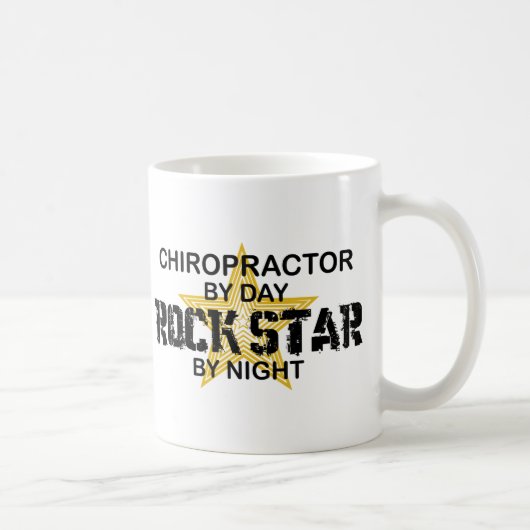 Chiropraktor-Rockstar bis zum Nacht Kaffeetasse (Rechts)