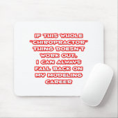 Chiropraktor Spaß ... Modellieren Mousepad (Mit Mouse)