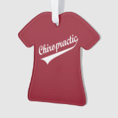 Chiropraktor T - Shirt Ornament (Vorderseite)