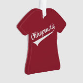 Chiropraktor T - Shirt Ornament (Vorderseite)