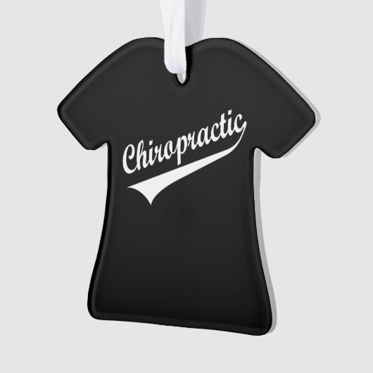 Chiropraktor T - Shirt Ornament (Vorderseite)