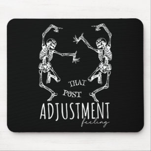 Chiropraktor tanzende Skelette, die Anpassungsfähi Mousepad