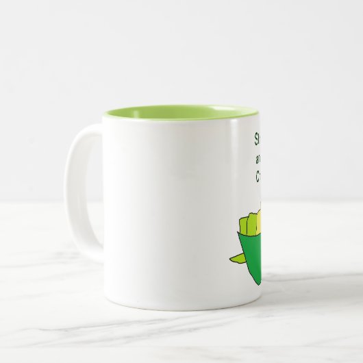 Chiropraktor-Tasse Zweifarbige Tasse (Vorderseite Links)