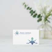 Chiropraktor-Visitenkarte Visitenkarte (Stehend Vorderseite)