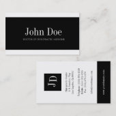 Chiropraktor W/W Visitenkarte (Vorne/Hinten)