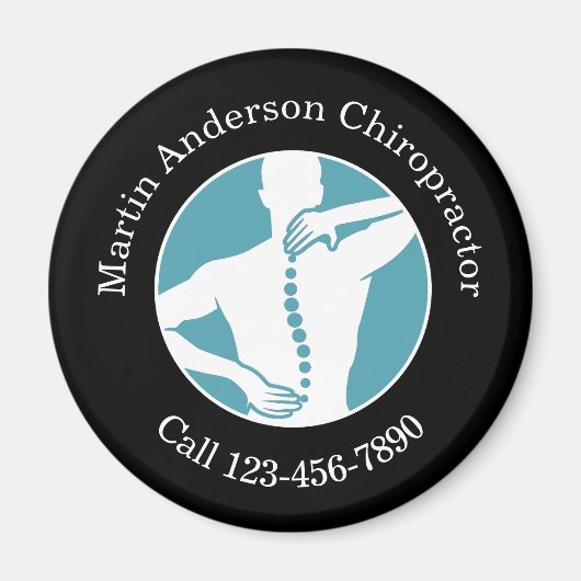 Chiropraktor-Werbemagnete Magnet (Vorne)