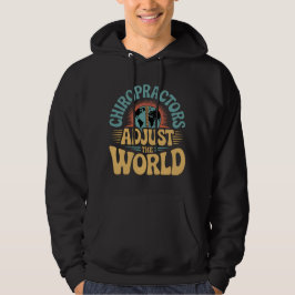 Chiropraktoren passen das Design des World Retro a Hoodie