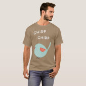 Chirp Chirp Little Bird Girl T-Shirt (Vorne ganz)