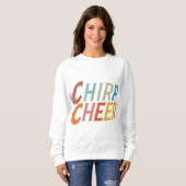 Chirpschrei Sweatshirt (Vorne ganz)