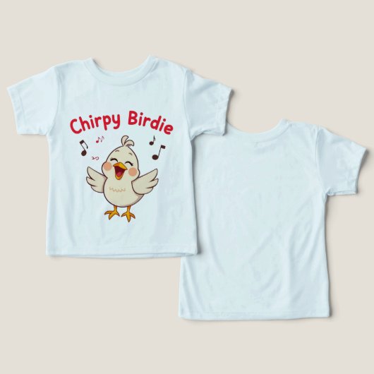 Chirpy Birdie (Design Vorderseite & Rückseite)