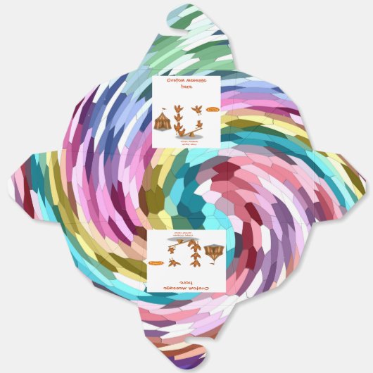 Chirpy Chickens acrobat squad Geschenkschachtel (Ungefaltet)