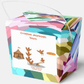 Chirpy Chickens acrobat squad Geschenkschachtel (Rückseite)