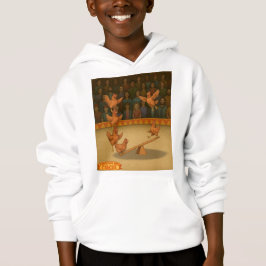 Chirpy Chickens acrobat squad Hoodie