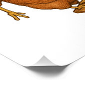 Chirpy Chickens acrobat squad Poster (Ecke)