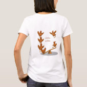 Chirpy Chickens acrobat squad T-Shirt (Rückseite)