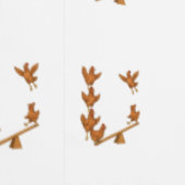 Chirpy Chickens acrobat squad Tapete (Naht)