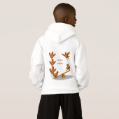 Chirpy Chickens Akrobatentrupp Hoodie (Schwarz voll)