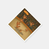 Chirpy Chickens Akrobatentrupp Serviette (Ecke)