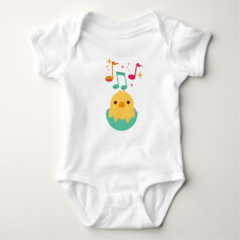 Chirpy Melody Baby Bodysuit. Baby Strampler